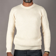 G.R.P.Crewneck CI10 EcruPulloverBritish Parts Luzern