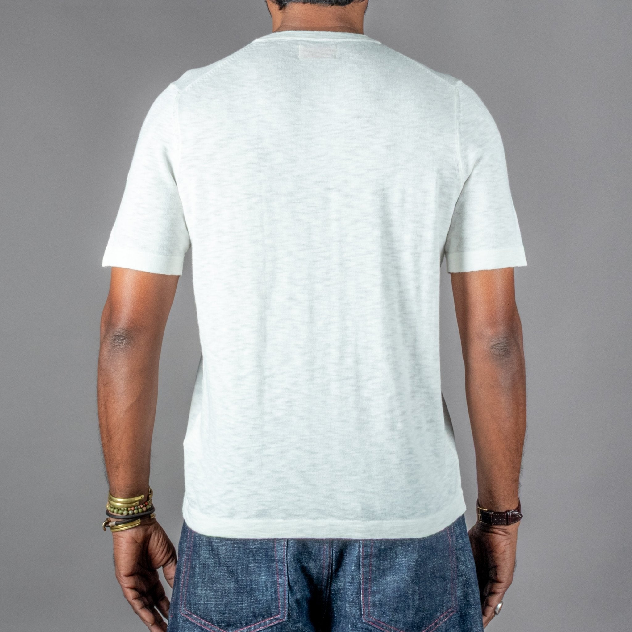 G.R.P.Henley Kurzarm EcruT-ShirtBritish Parts Luzern