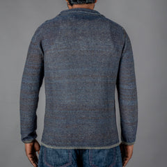 G.R.P. Linen Cardigan Blue Vanise Cardigan British Parts Lucerne