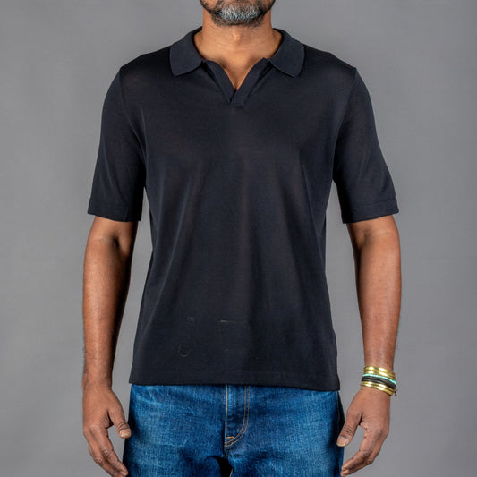 G.R.P.Neo Polo Kurzarm SchwarzT-ShirtBritish Parts Luzern