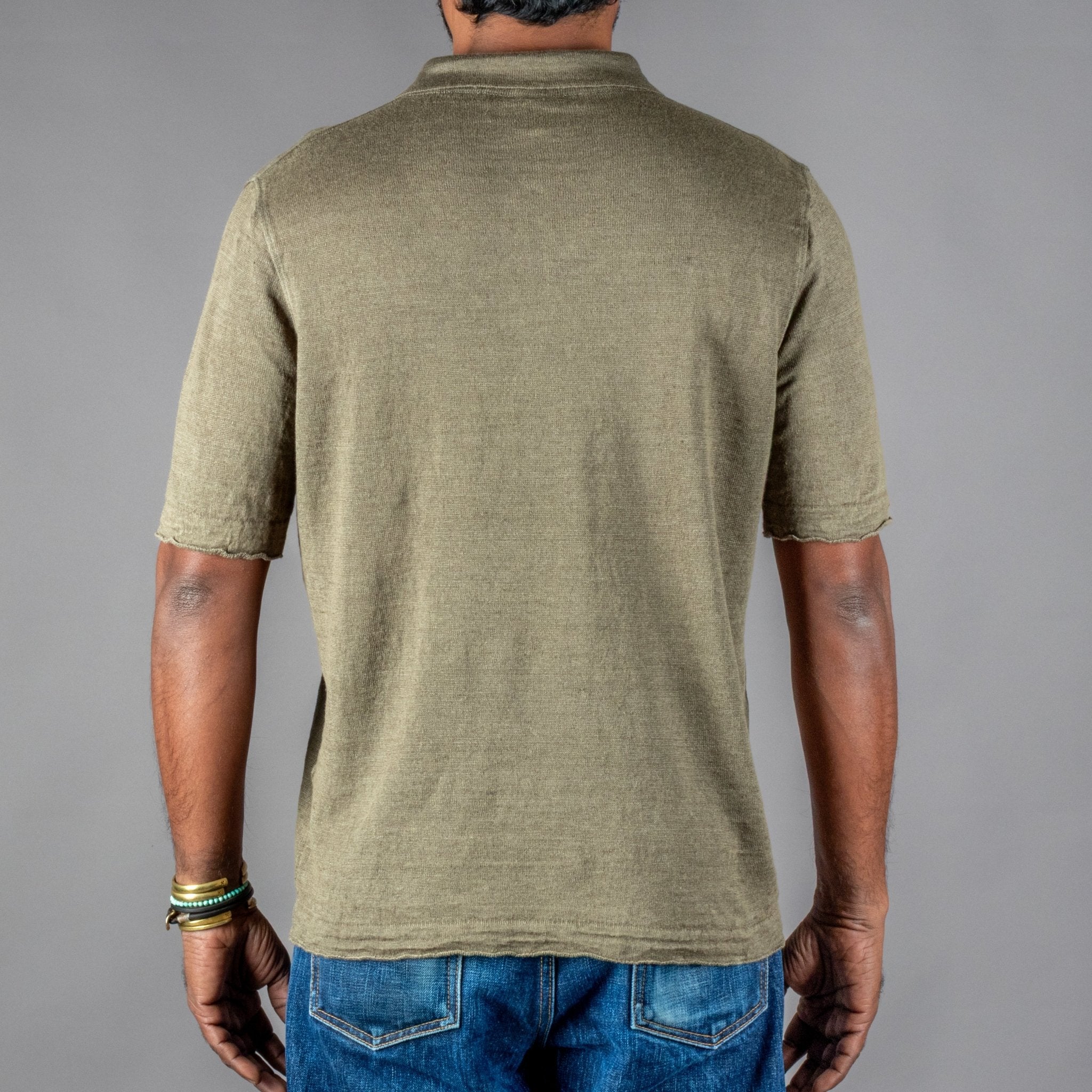 G.R.P.Sailor Polo Kurzarm Military GreenT-ShirtBritish Parts Luzern