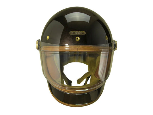 HedonHeroine Racer 2.0 Motorradhelm Macadamia 22.06HelmBritish Parts Luzern