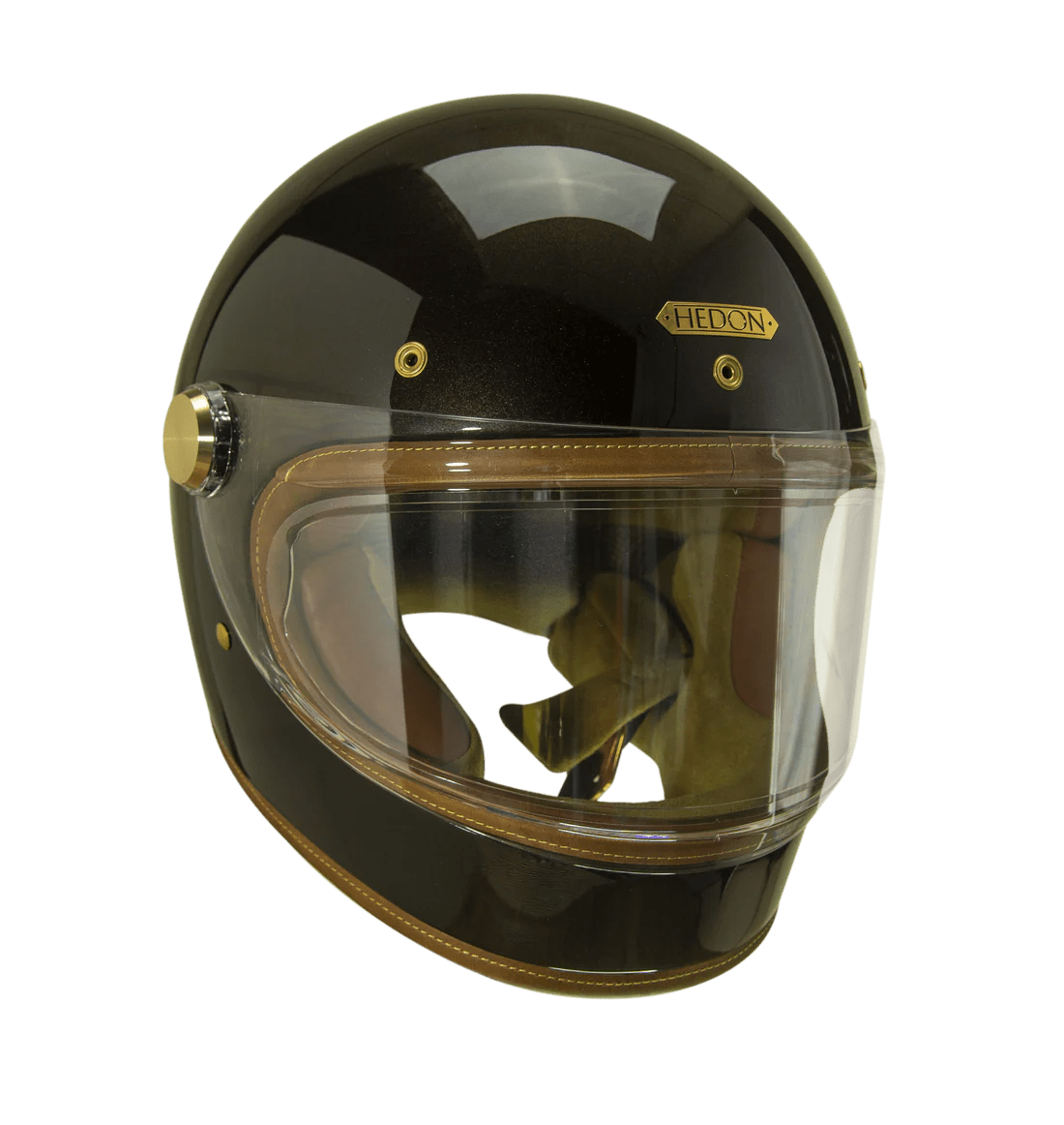 HedonHeroine Racer 2.0 Motorradhelm Macadamia 22.06HelmBritish Parts Luzern