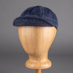 Hen's TeethHerringbone Cap BlueMützeBritish Parts Luzern