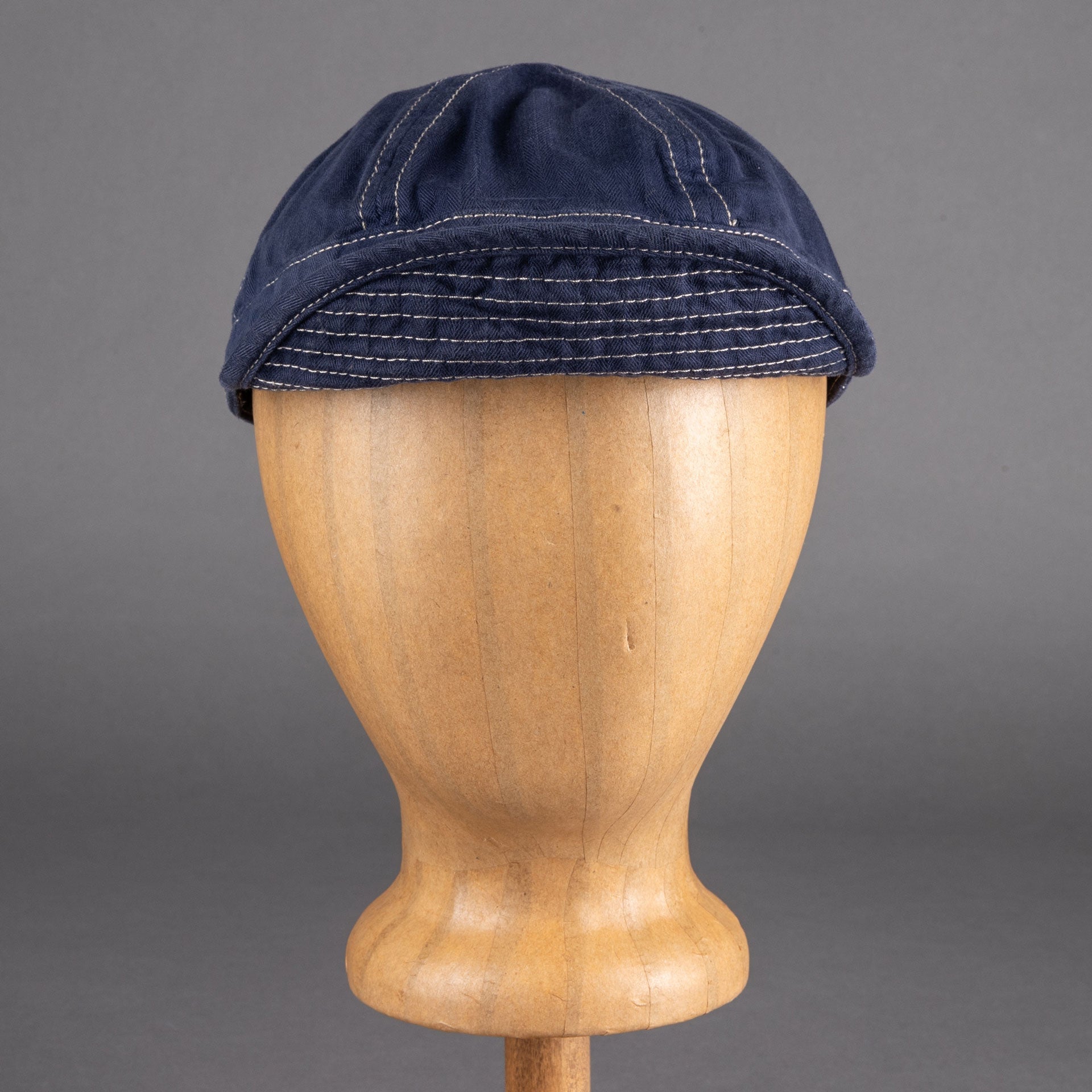 Hen's TeethHerringbone Cap BlueMützeBritish Parts Luzern