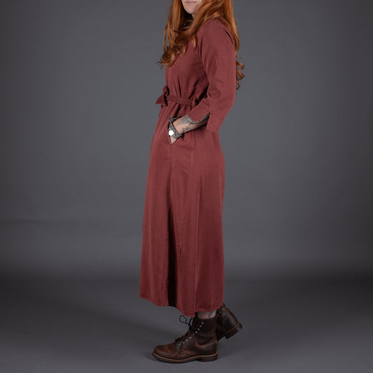 Hen's TeethWomens Dress Indaco Lyocell RustKleidBritish Parts Luzern