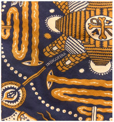 Tarot XIII Bandana Off-White / Blue