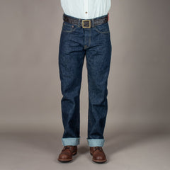 Pantalon Indigofera Clint Jeans Shiroyama 18 oz délavé British Parts Lucerne