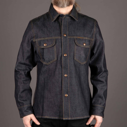 IndigoferaCopeland overshirt in 13oz denimOvershirtBritish Parts Lucerne