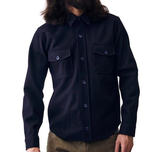 IndigoferaIconic Shirt Melton WoolShirtBritish Parts Lucerna