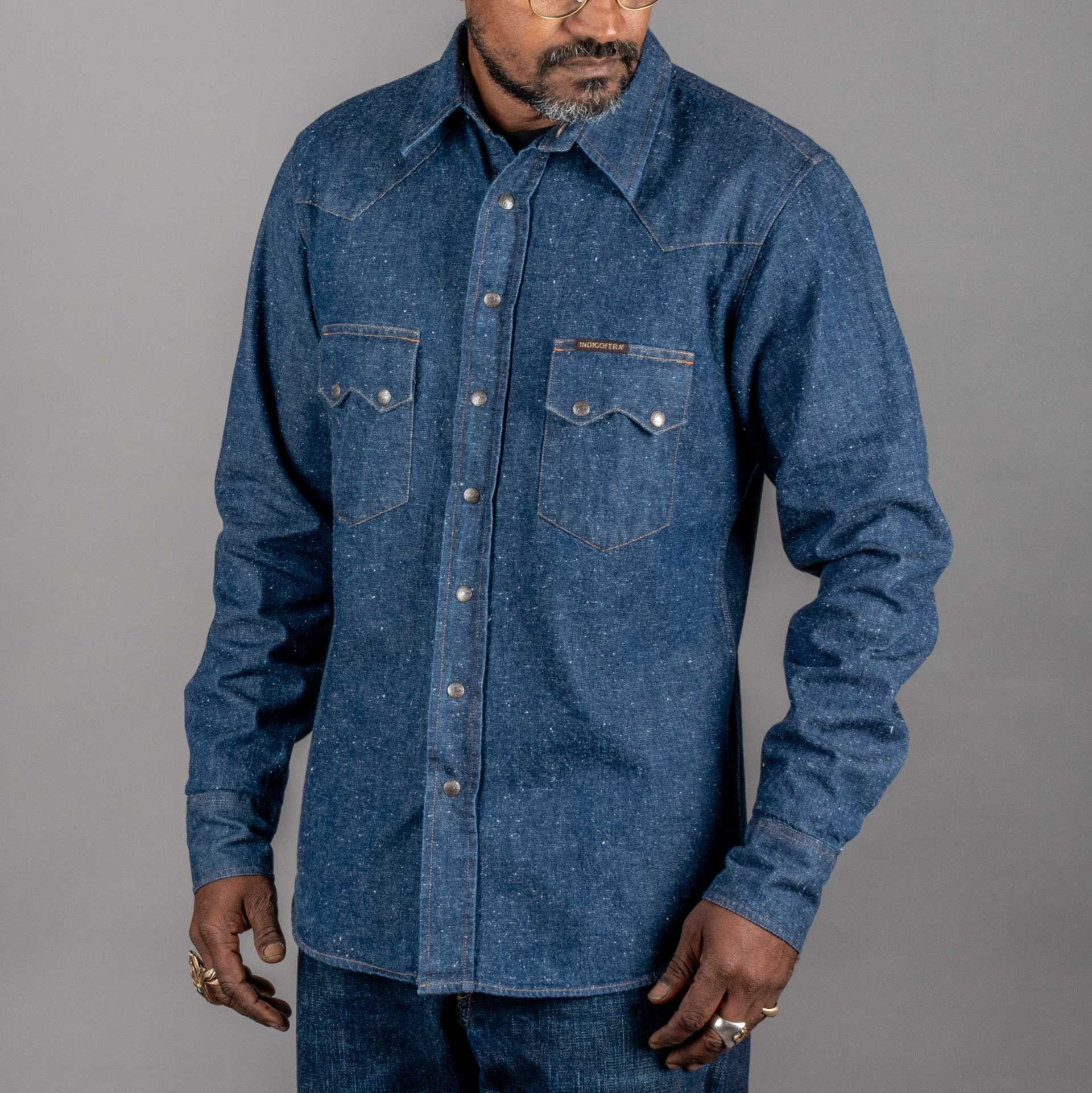IndigoferaRyman Neppy Denim HemdHemdBritish Parts Luzern