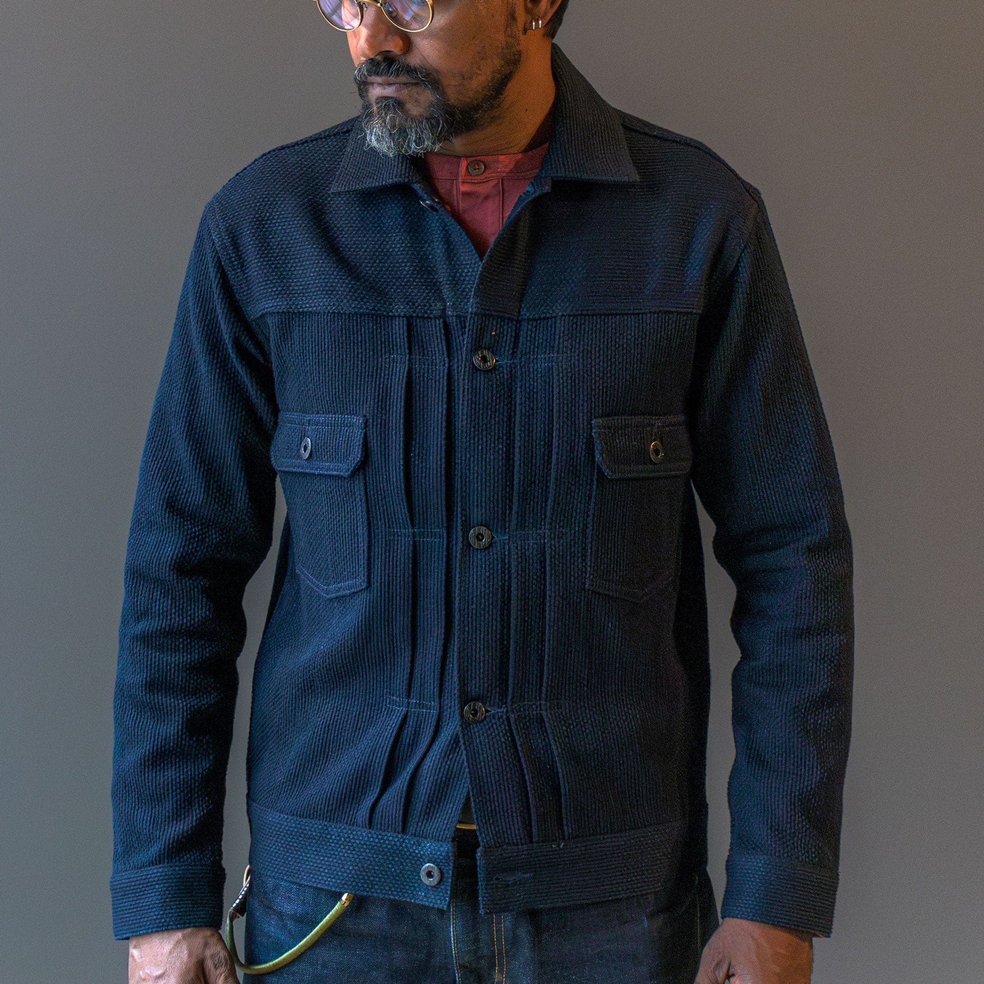 Japan Blue JeansSashiko Type2 JacketHemdBritish Parts Luzern