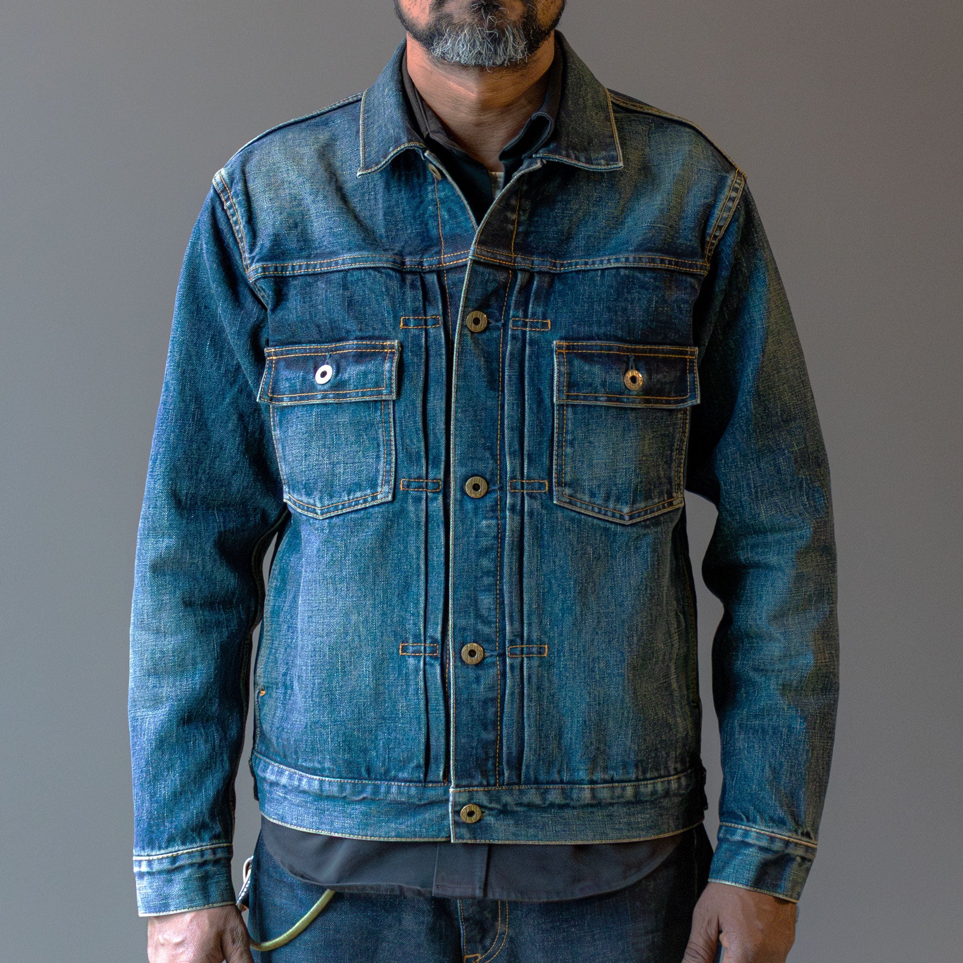 Japan Blue JeansType 2 Denim Jacket Wash D01HemdBritish Parts Luzern