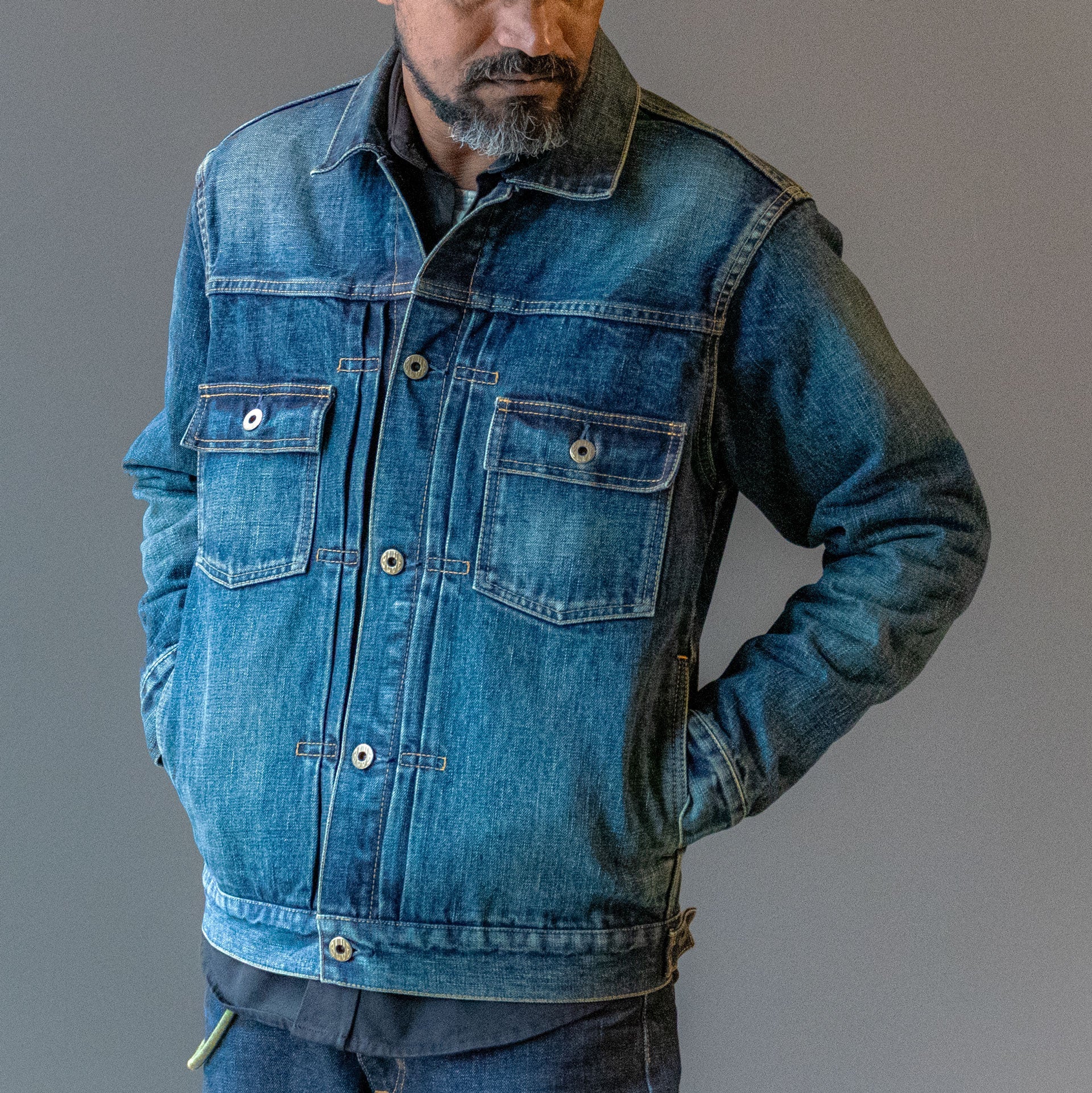 Japan Blue JeansType 2 Denim Jacket Wash D01HemdBritish Parts Luzern