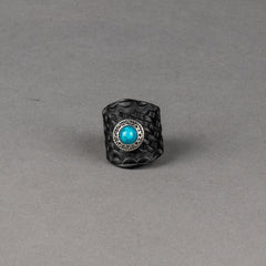 Jean DesselBandana Lederring Ozone schwarzHalstuchBritish Parts Luzern