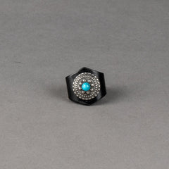Jean DesselBandana Lederring Saragosa schwarzHalstuchBritish Parts Luzern