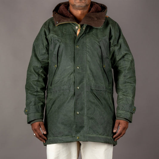 Manifattura CeccarelliLong Mountain Jacket 7013-WX Dark Green (Fleece Lining)JackenBritish Parts Luzern