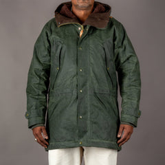 Manifattura CeccarelliLong Mountain Jacket 7013-WX Dark Green (Fleece Lining)JackenBritish Parts Luzern