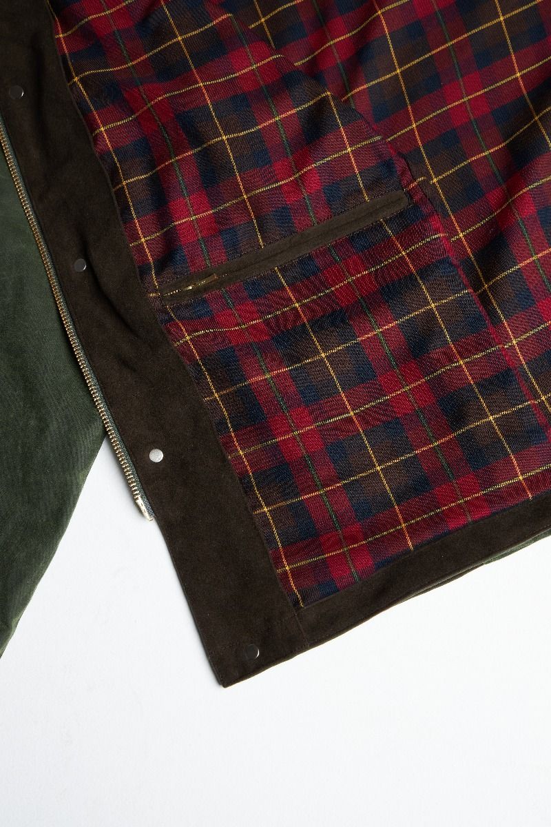 Manifattura CeccarelliRain Caban Wachsjacke dunkelgrünJackenBritish Parts Luzern