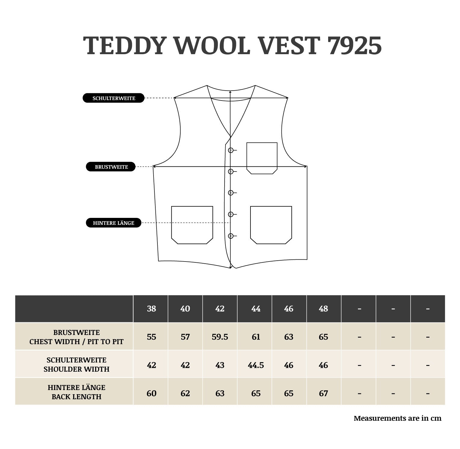 Manifattura CeccarelliTeddy Wool Vest braun/navyJackenBritish Parts Luzern