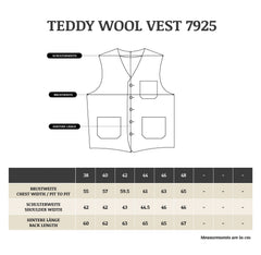 Manifattura CeccarelliTeddy Wool Vest braun/navyJackenBritish Parts Luzern