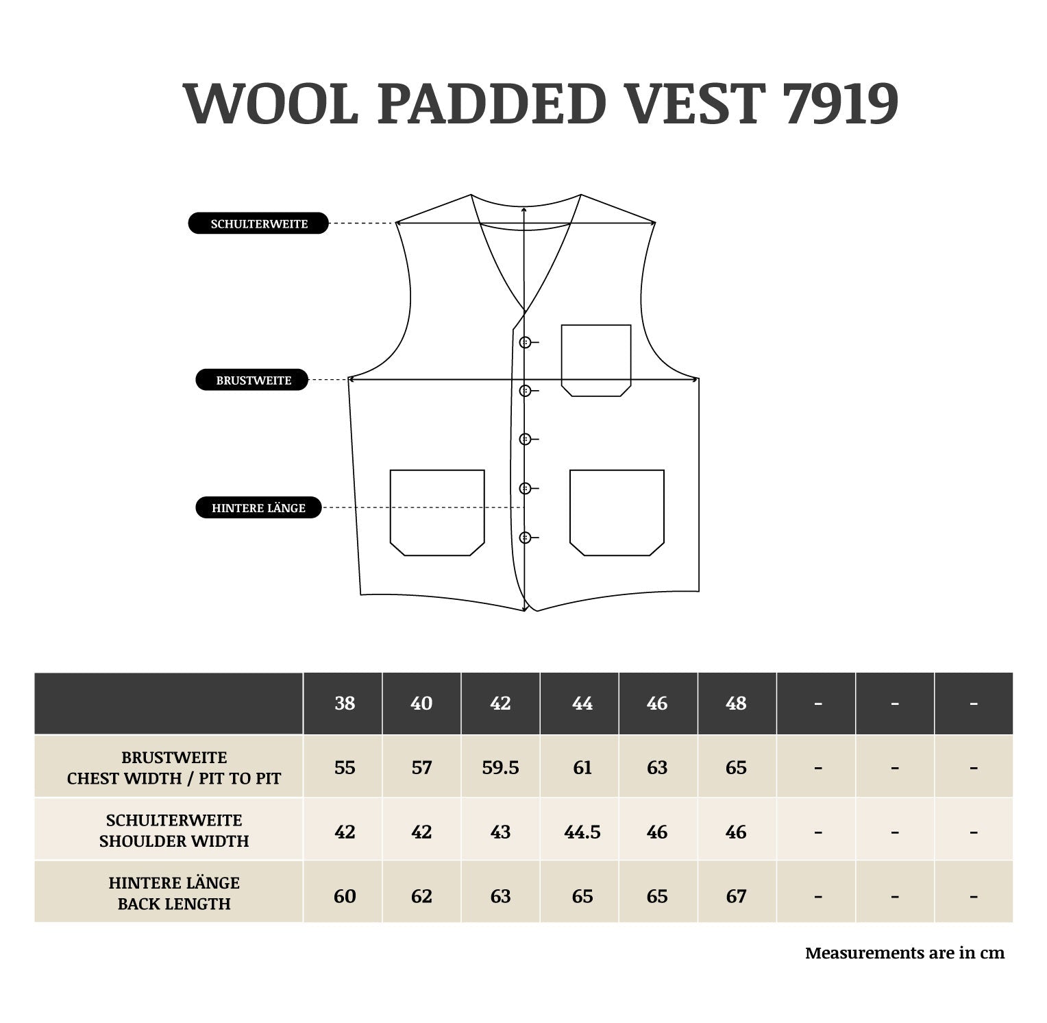 Manifattura Ceccarelli - Gilet doublé de laine - Vestes - British Parts Lucerne