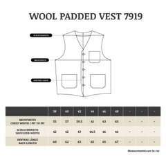 Manifattura Ceccarelli - Gilet doublé de laine - Vestes - British Parts Lucerne