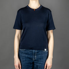 Merz b. Women's b. T-Shirt, Merino, Dark Navy T-Shirt British Parts Lucerne
