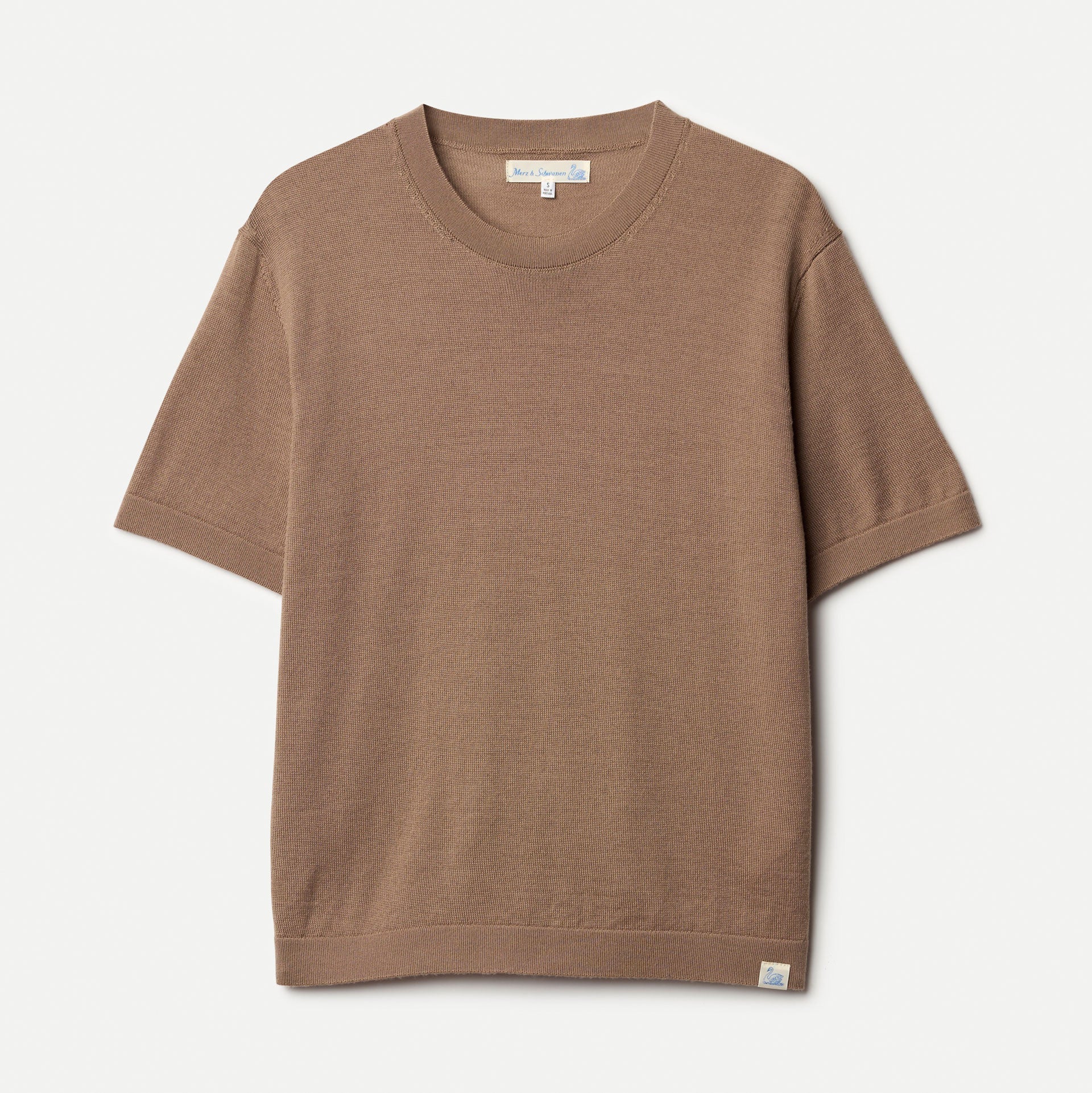 Merz b. Women's b. T-Shirt Merino Shore Sand T-Shirt British Parts Lucerne