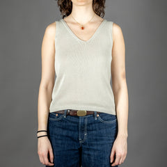 Merz b. Women's Tank Top Sand T-Shirt British Parts Lucerne