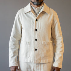 Merz b. Schwanen Cropped-Fit Jacket, Organic Cotton Broken Twill Jackets British Parts Lucerne