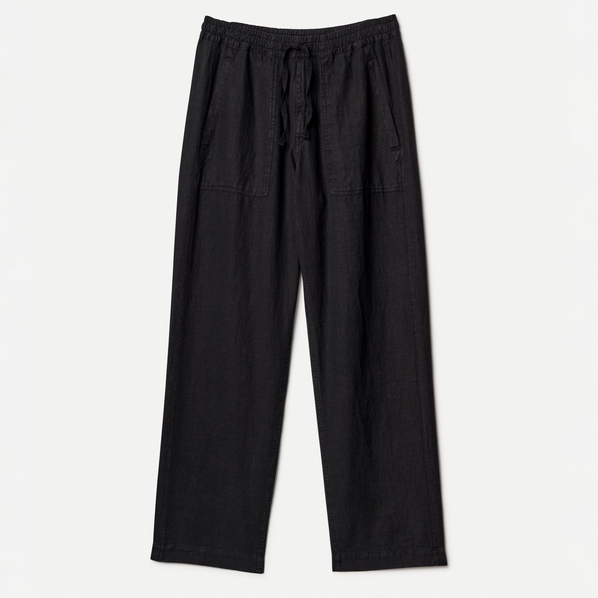 Merz b. SchwanenUnisex Hose mit Kordelzug Deep BlackHosenBritish Parts Luzern