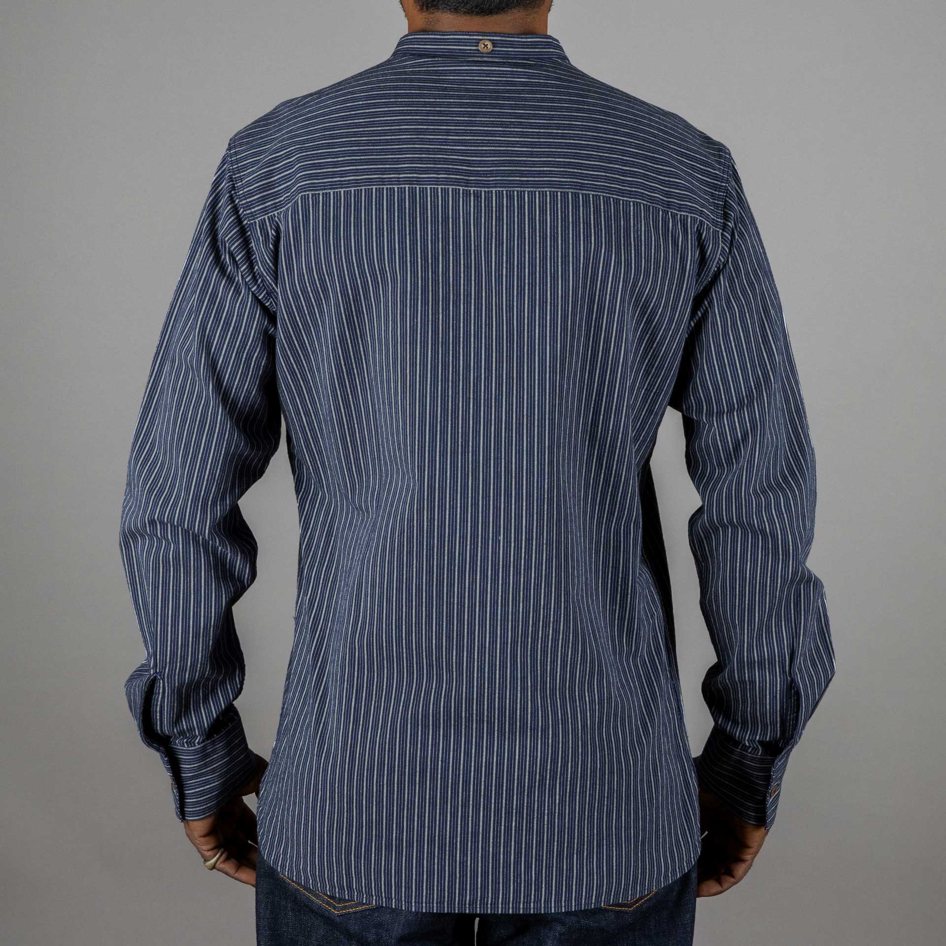 Pike Brothers1923 Buccanoy Shirt Beaumont blueHemdBritish Parts Luzern
