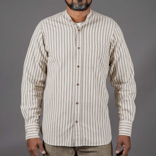 Pike Brothers1923 Buccanoy Shirt Iwaki GreyShirtBritish Parts Lucerna