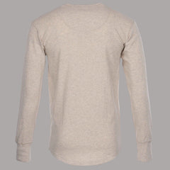 Pike Brothers1927 Henley Shirt long sleeve ecru melangeHenleyBritish Parts Luzern