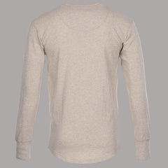 Pike Brothers1927 Henley Shirt long sleeve ecru melangeHenleyBritish Parts Lucerne