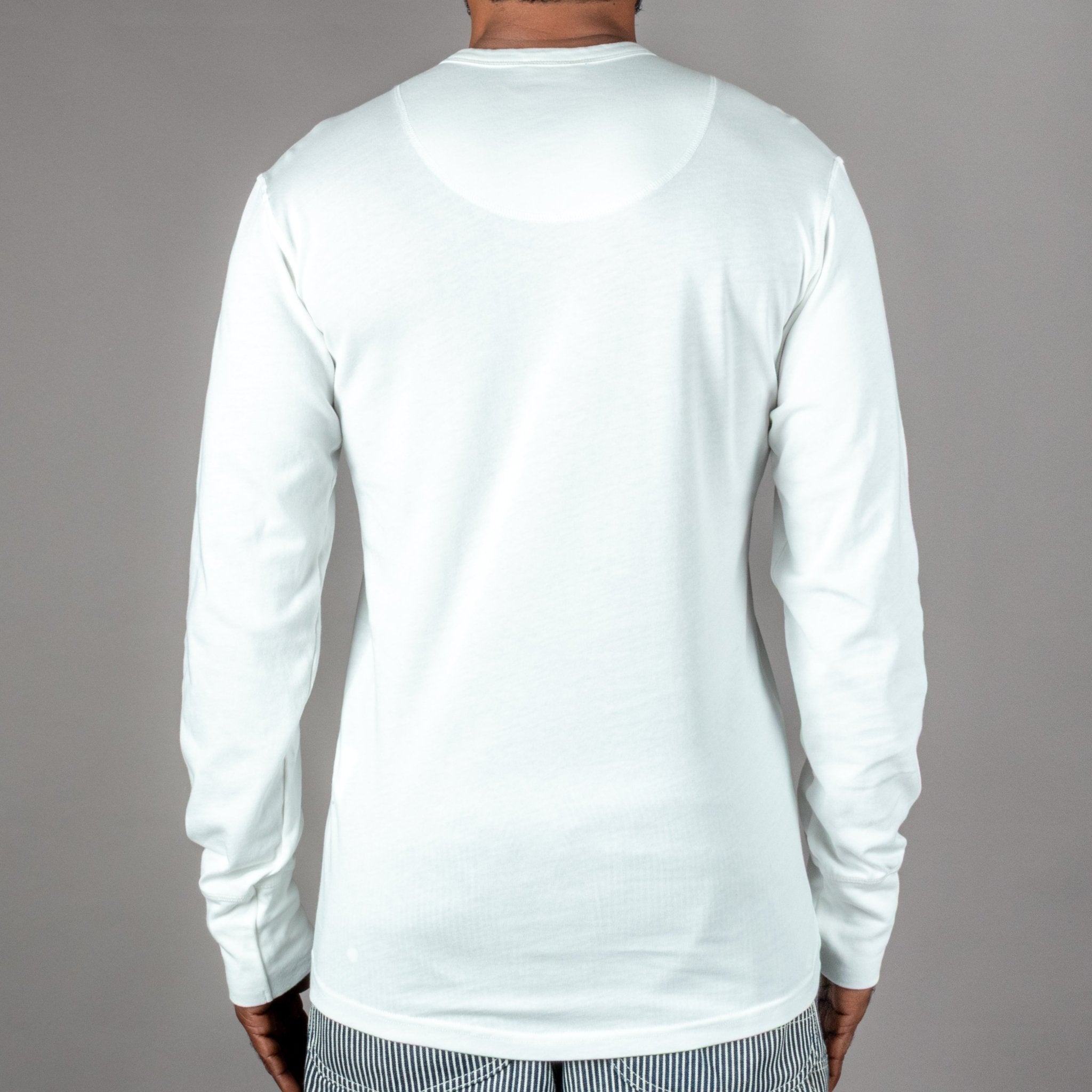 Pike Brothers1927 Henley Shirt long sleeve ecruHenleyBritish Parts Lucerne