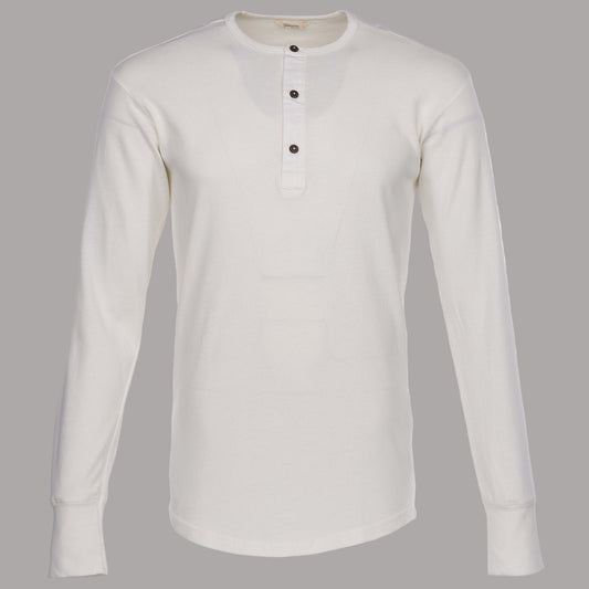 Pike Brothers1927 Henley Shirt long sleeve ecruHenleyBritish Parts Luzern