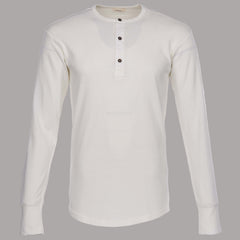 Pike Brothers1927 Henley Shirt long sleeve ecruHenleyBritish Parts Luzern
