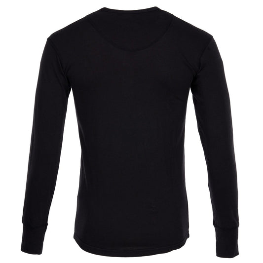 Pike Brothers1927 Chemise Henley manches longues noir terneHenleyBritish Parts Luzern