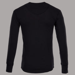 Pike Brothers1927 Henley Shirt long sleeve faded blackHenleyBritish Parts Luzern