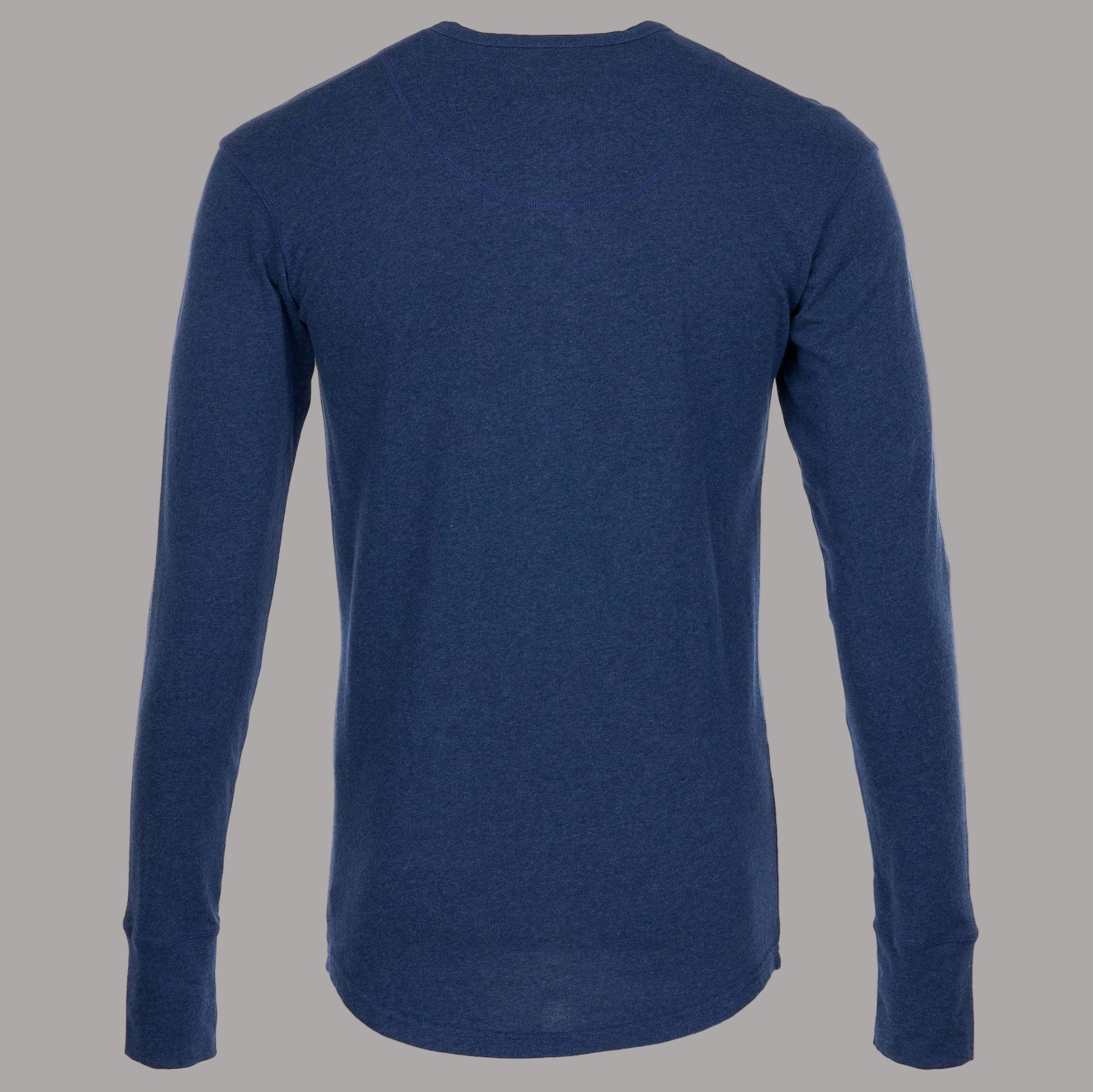 Pike Brothers1927 Henley Shirt long sleeve Indigo MelangeHenleyBritish Parts Luzern