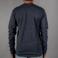 Pike Brothers1927 Henley Shirt long sleeve Iron GreyHenleyBritish Parts Lucerne