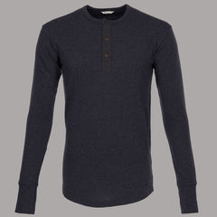 Pike Brothers1927 Henley Shirt long sleeve Iron GreyHenleyBritish Parts Luzern