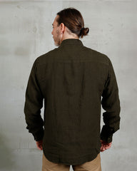 Pike Brothers1932 Surveyor Shirt Clifden GreenHemdBritish Parts Luzern