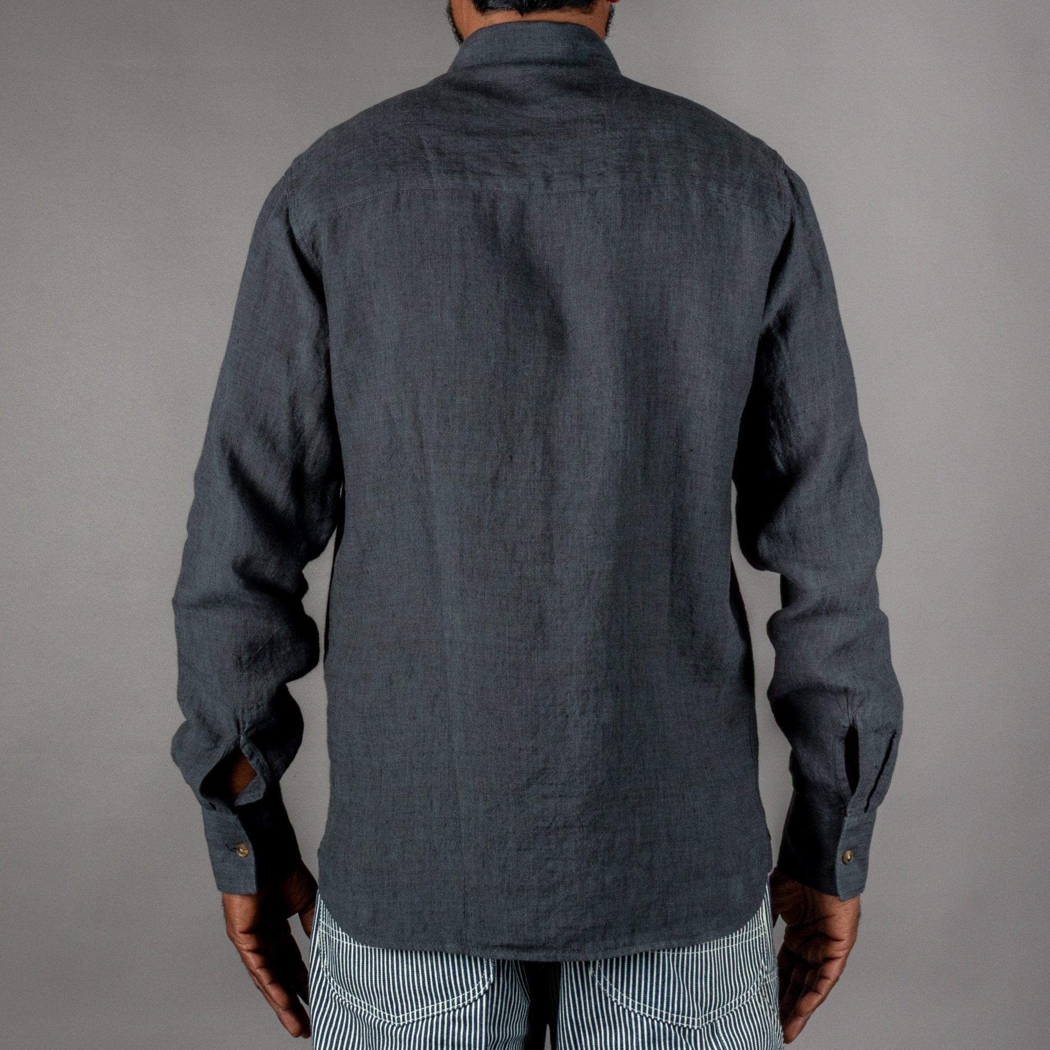 Pike Brothers1932 Surveyor Shirt Clifden NavyHemdBritish Parts Luzern