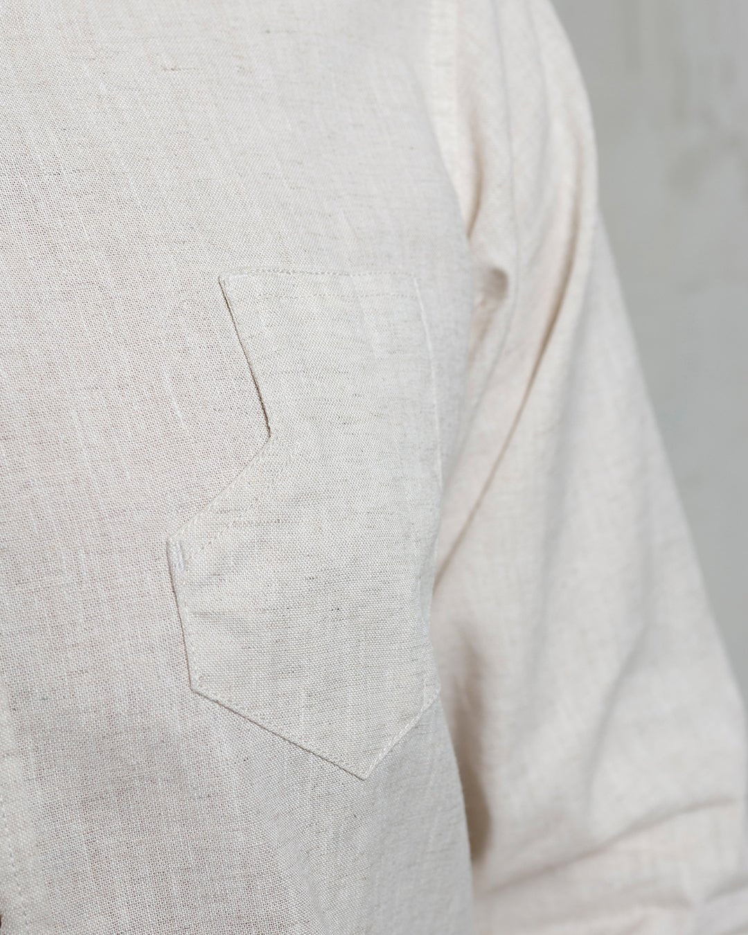 Pike Brothers1932 Surveyor Shirt Natural WhiteHemdBritish Parts Luzern