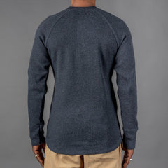 Pike Brothers1936 Waffle Shirt Iron GreyHenleyBritish Parts Luzern