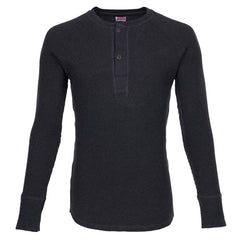 Pike Brothers1936 Waffle Shirt Iron GreyHenleyBritish Parts Luzern