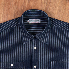 Pike Brothers1937 Roamer Shirt Blue Wabash DenimHemdBritish Parts Luzern